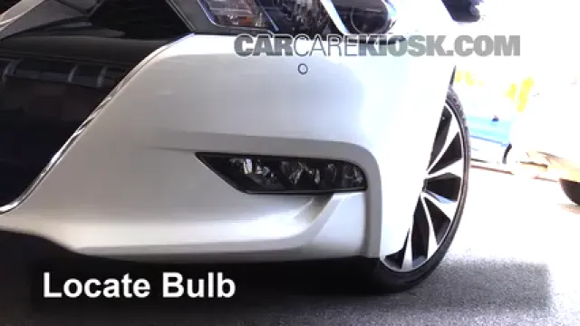 2016 Nissan Maxima SR 3.5L V6 Luces Luz de niebla (reemplazar foco)